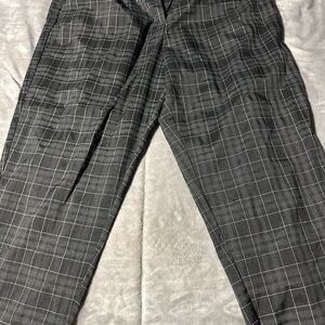 Disturbia Women’s Charcoal Checkered Pants
